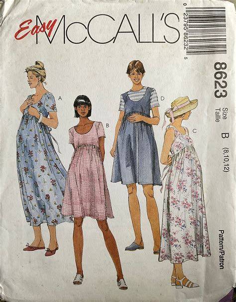 Mccall S 8623 Sewing Pattern Vintage UNCUT Etsy In 2022 Maternity