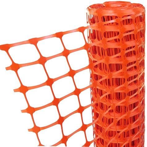 Malla Pl Stica Naranja Red De Obra Valla Seguridad M X M Bulonera