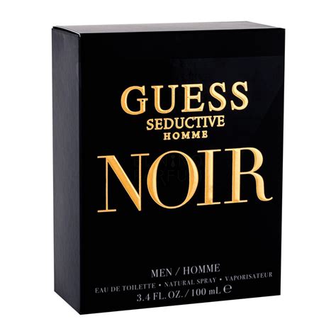 Guess Seductive Homme Noir Woda Toaletowa Dla M Czyzn Ml