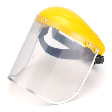 Clear Mesh Full Visor Flip Up Face Shield Écran Masque De Sécurité