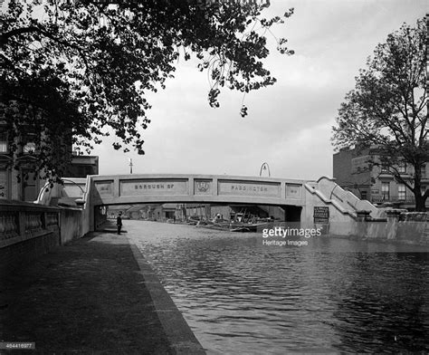 A Footbridge Over The Grand Union Canal At Formosa Street