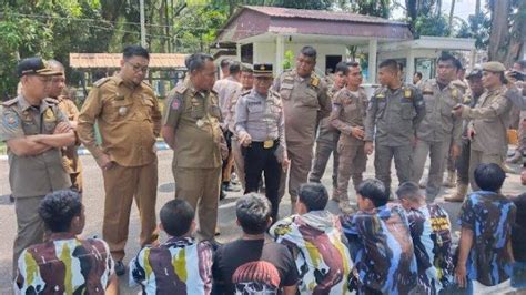 Demo Di Kantor Bupati Deli Serdang Sapma IPK Ciut Setelah Berhadapan