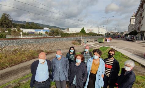 El BNG pide que se amplíe la zona soterrada de vía en el proyecto de