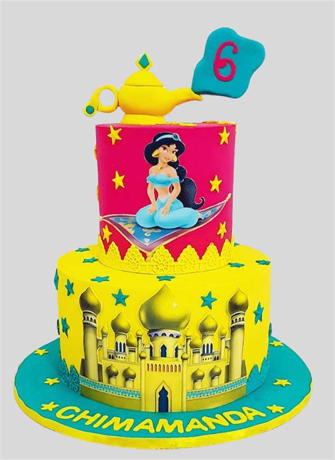 Princess Jasmine Birthday Cake Ideas Images Pictures
