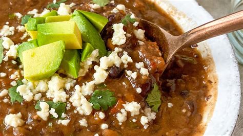 Spicy Black Bean Soup Recipe