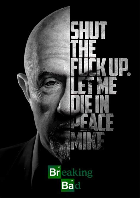 Mike Ehrmantraut Quote Poster Enea Kelo Paintings Prints