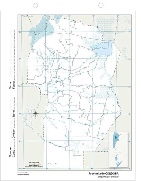 Mapa Pol Tico C Rdoba Amatista Libreria Online