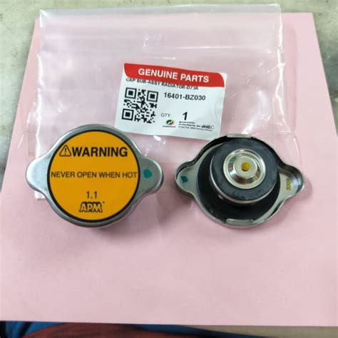 ORIGINAL PART PERODUA MYVI VIVA 1 1KPS R148 RADIATOR CAP PENUTUP