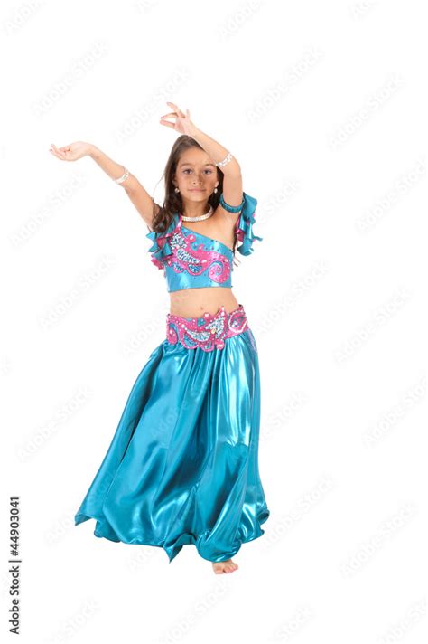 Little arabic belly-dancer Stock Photo | Adobe Stock