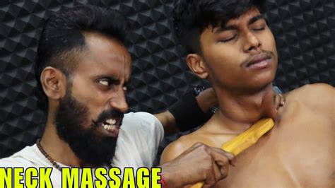 Deep Tissue Body Massage By Soothing Indian Barber Head Massage