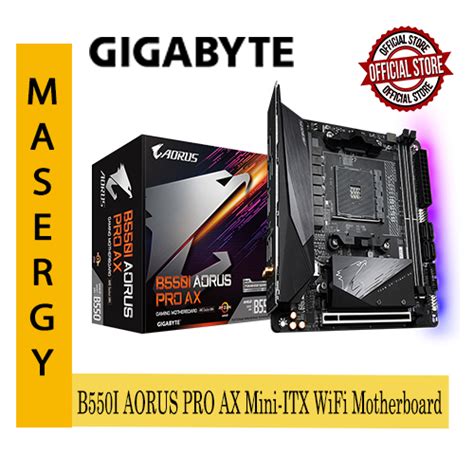 Gigabyte B550i Aorus Pro Ax Mini Itx Wifi Motherboard Shopee Singapore