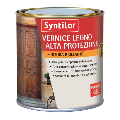 Vernice Per Legno Da Esterno Gel Syntilor Alta Protezione L