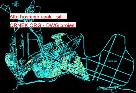 Alto Hospicio U Ak Ili Dwg Projesi Autocad Projeler