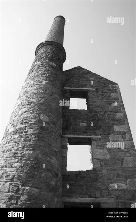 Wheal Prosper An Old Tin Mine At Rinsey Head Owned By The National