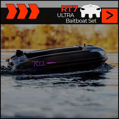 RT7 PRO Baitboat Set ALL In One Autopilot Mapping