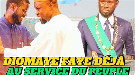 Les Parties Fortes du Discours du Président BASSIROU DIOMAYE FAYE YouTube