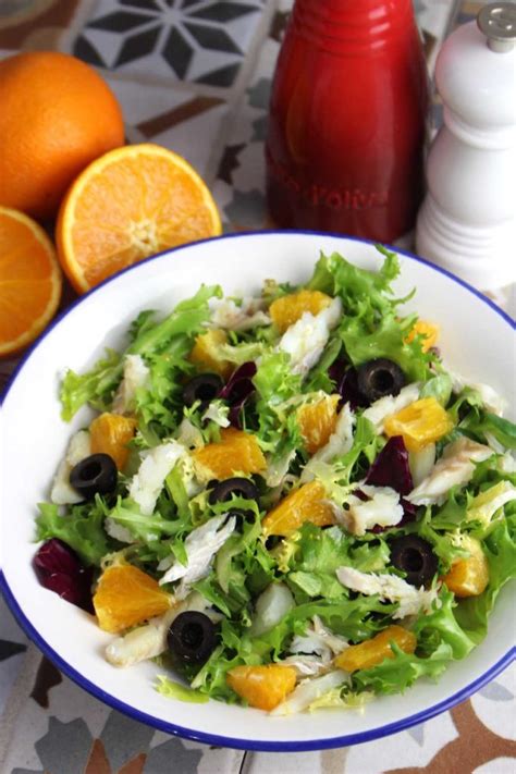 Ensalada Con Bacalao Y Naranja Recetas Sin Lactosa Orielo S Kitchen