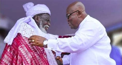 Akufo Addo Prays For National Chief Imam As He Turns Sankofa