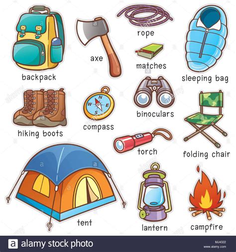 Camping Esl Vocabulary Worksheets Artofit