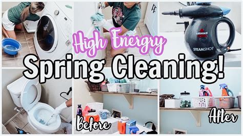 HIGH ENERGY SPRING CLEAN WITH ME 2023 EXTREME DEEP CLEANING