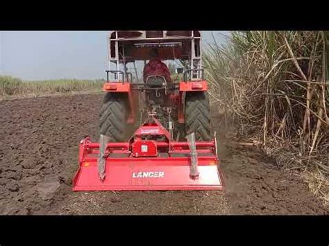 Lancer Rotavetr With Kubota Tractor Youtube