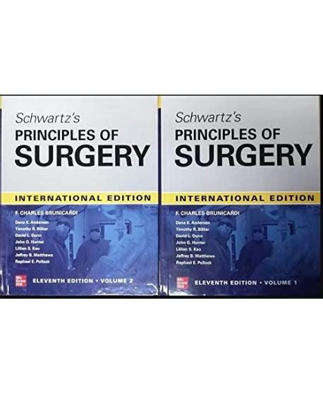 Schwartz S Principles Of Surgery 2 Volume Set 11th Edition