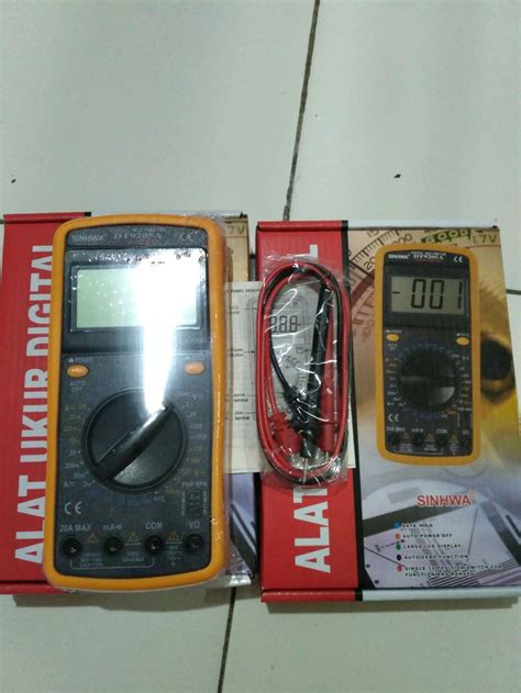 Jual SINHWA DT9205A Digital MultiTester MultiMeter Multi Tester