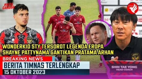 Timnas Fullsenyum Wonderkid Sty Dipuji Legenda Eropa Shayne Gantikan