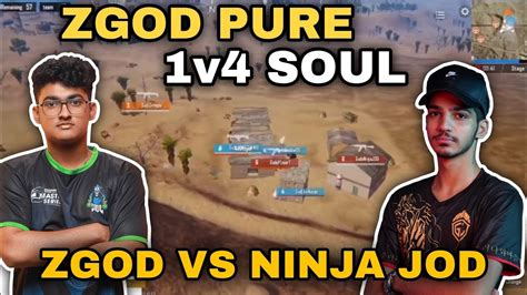 Zgod Pure V Soul Zgod Vs Ninja Jod Bgmi Bgms Jonathan Youtube