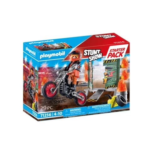 Playmobil Stunt Show Cascadeur Avec Moto