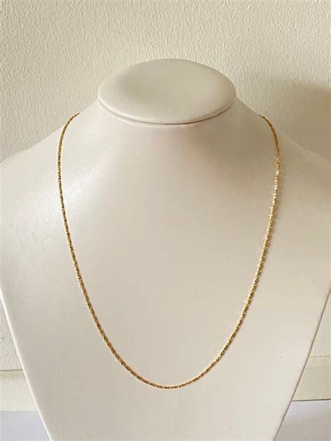 Kt Gold Necklace Catawiki