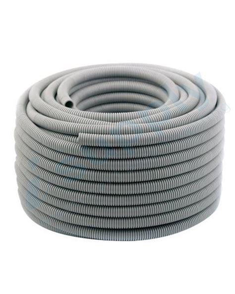 Corrugated Conduit Mm X Mtr Roll Grey Medium Duty Isupply Electrical