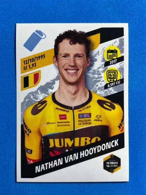 FIGURINE STICKERS PANINI Tour De France 2023 N 45 Mathieu Van Der Poel