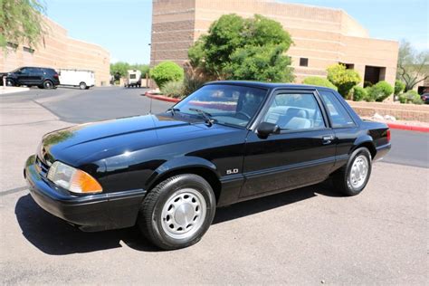 For Sale 1989 Ford Mustang LX 5 0 Notchback Black 5 0L V8 5 Speed