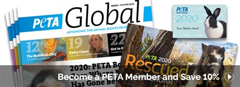 PETA Shop | Support our work with animal rights merchandise!