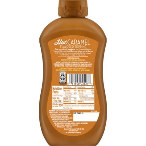 Smucker S Hot Caramel Microwaveable Squeeze Topping Oz Frys Food Stores