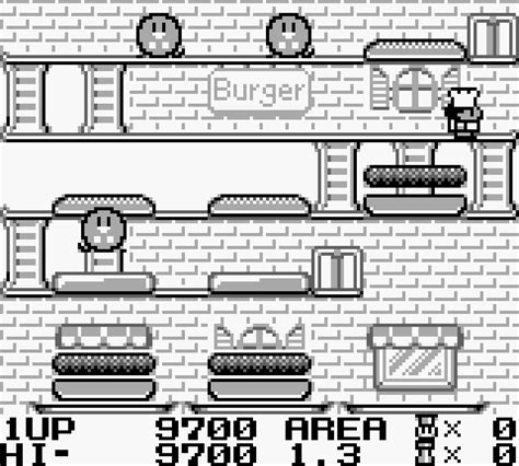 Burgertime Deluxe Game Boy 016 The King Of Grabs