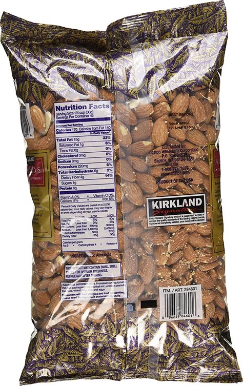 Kirkland Signature Whole Almonds You2Tec Inc