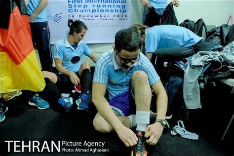 Tehrans Milad Tower Hosts Stair Climbing Competition