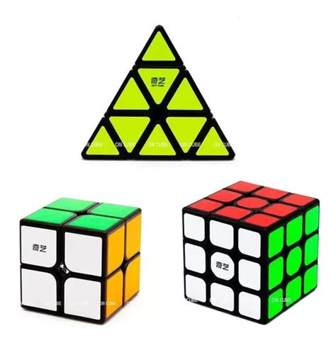 Cubo M Gico X X X X Pyraminx Qiyi Preto Cubos Frete Gr Tis