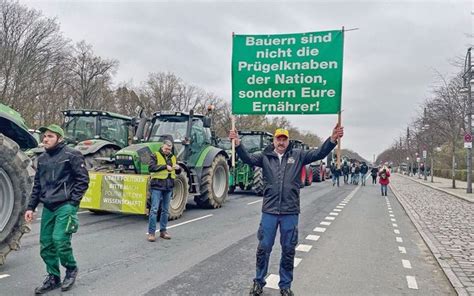 Nächste Woche beginnt der grosse deutsche Bauernprotest bauernzeitung