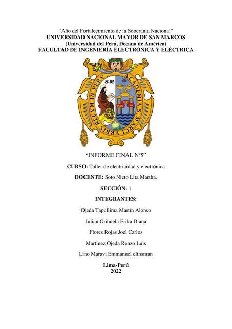 Informe Final N5 David Aliaga Hidalgo UDocz