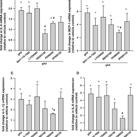 Induction Of Il 6 Mcp 1 Il 1b And Il 8 Mrna Expression By Gad And Download Scientific Diagram