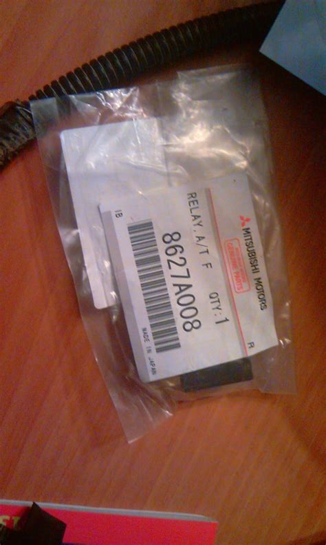 8627A008 РЕЛЕ ПЕРЕКЛЮЧЕНИЯ ТУМАНОК CS Mitsubishi | Запчасти на DRIVE2