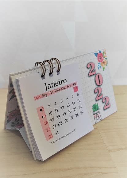 Calendário De Mesa Personalizado Elo7 Produtos Especiais