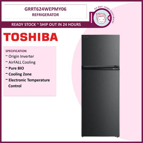 Toshiba L Door Inverter Refrigerator Gr Rt We Pmy Gr