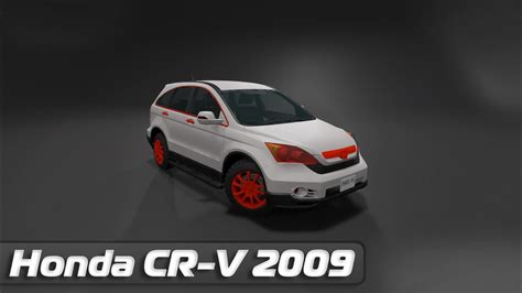 Мод Honda Cr V 2009 для Beamngdrive Youtube