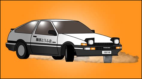 Initial D Toyota Trueno by ManakoChanArt on DeviantArt