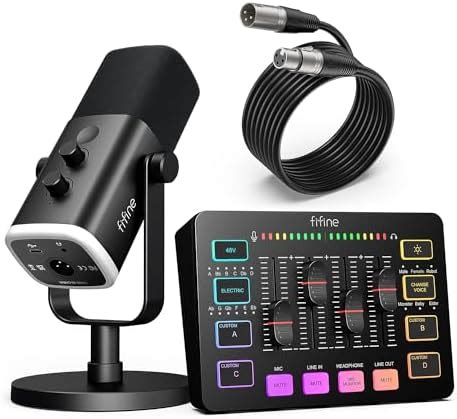 Amazon Tonor Podcast Equipment Bundle Gaming Audio Interface And