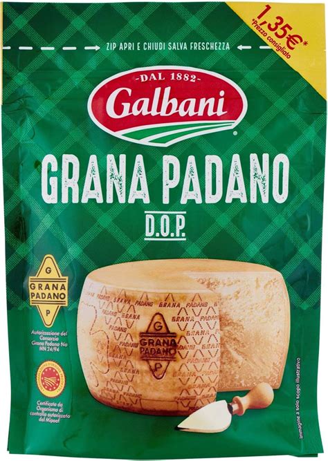 Galbani Grana Padano Dop Grattugiato Kg Amazon It Alimentari